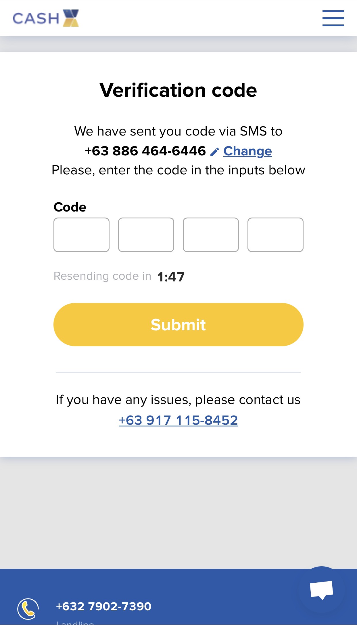 Cash-express-Application-step2-2