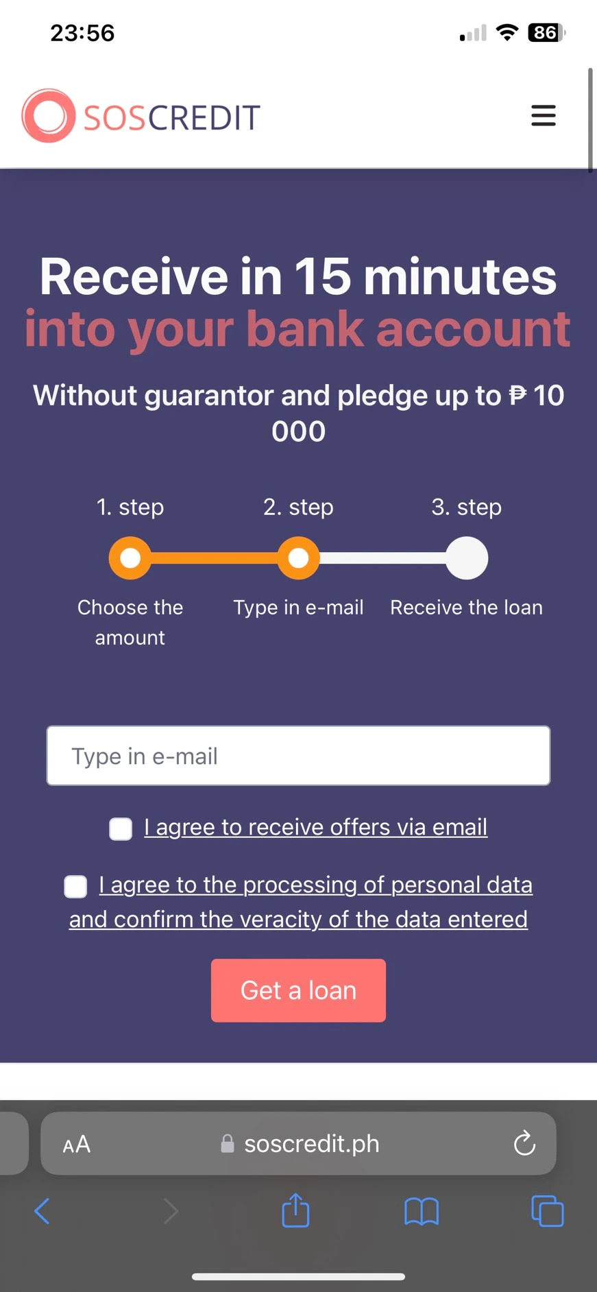Soscredit-loan-application-step2
