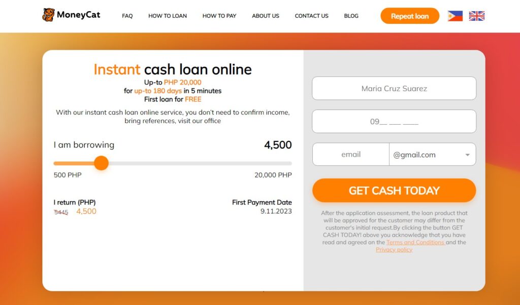 Moneycat Loan Philippines