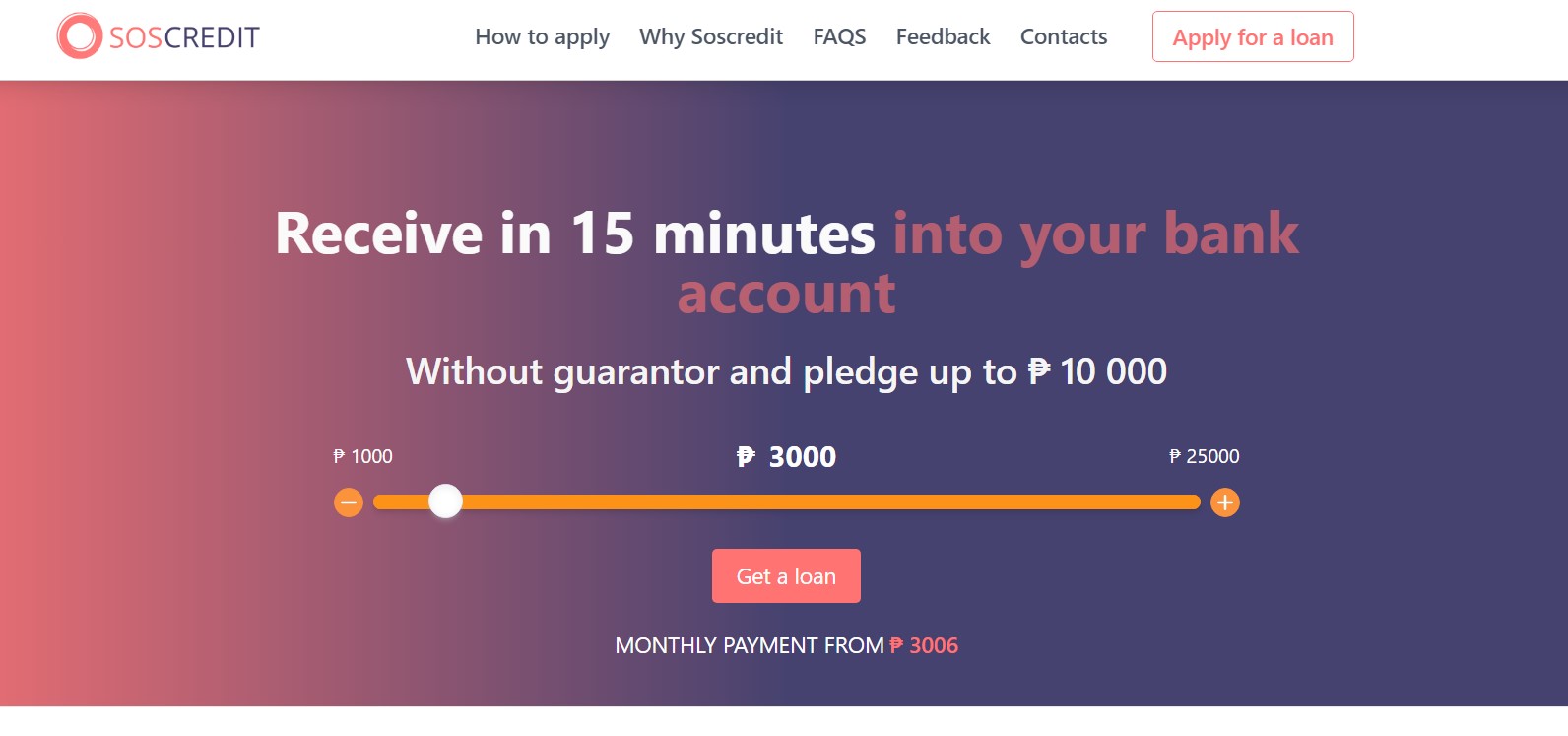 Soscredit Loan Philippines