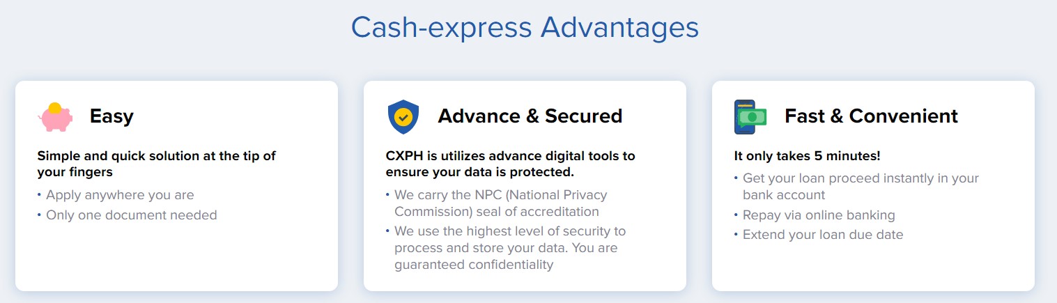 Cash-express-Advantages